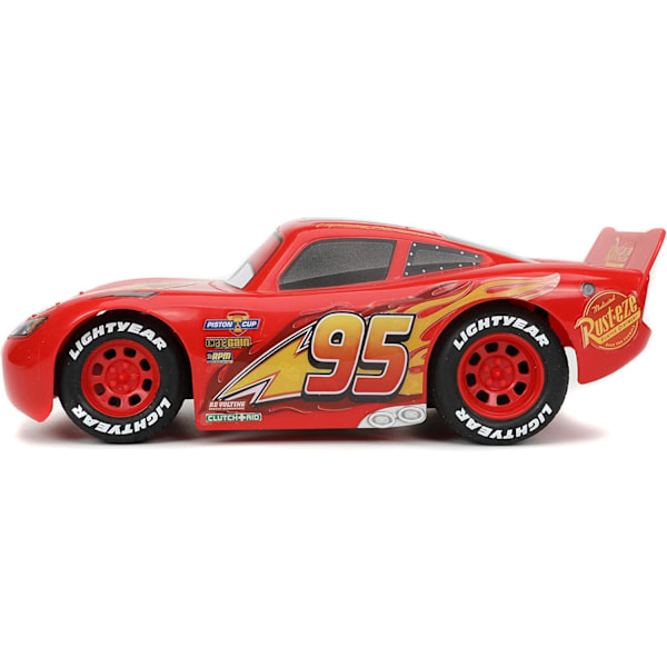 Jada Toys Pixar Cars 1:24 Lightning McQueen RC Fjernstyrt bil 2,4 GHz Rød Leker for barn