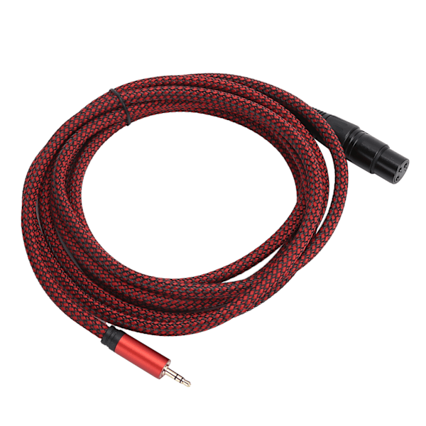 JORINDO XLR til 1/8 tommers mikrofon tilkoblingskabel XLR hunn til 3,5 mm jack balansert signalkabel JD6030‑3m