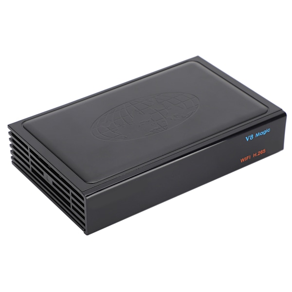 iBRAVEBOX V8 Magic DVBS2 för IPTV Xtream H.265 Satelliter för IPTV Set Top Box (svart )