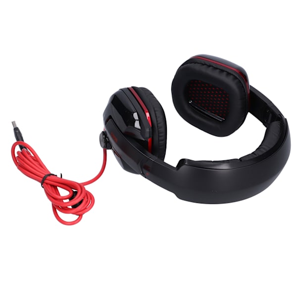 G909 Gaming-hovedtelefoner Virtuelle 7.1 Stereo Kablede Vibrerende Headset med Mikrofon til PC-computer