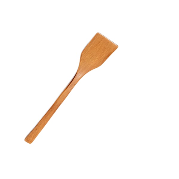 Kraftig stor træske, langskaftet kogegrydeske med en øse. Non-stick stor ske til omrøring, blanding af krebsegilde, vægdekoration. Super Str