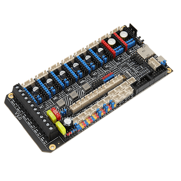 V3.0 Kontrolkort 32Bit 180mHz STM32F446 Chip 8 Stepper Driver Understøttet 3D Printer Silent Board til RasPi Udskiftning