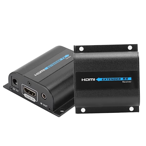 LKV372AE HD-förlängare 60M Enkel nätkabel förstärkare till RJ45 Infraröd bredband PostBack Spänningsförsörjning