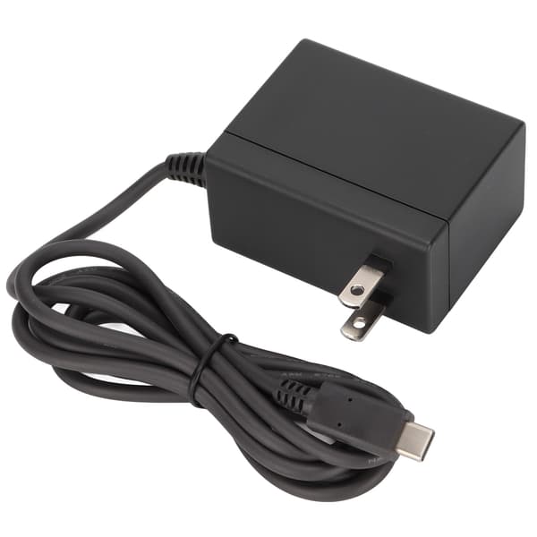 Bærbar hurtiglader for Switch-strømadapter, AC-adapter for Switch 100-240V US-plugg