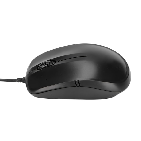 Ergonomisk tyst 1000DPI bärbar mus, halkfri, hållbar ABS, plug and play, trådbunden mus för stationär dator och bärbar dator