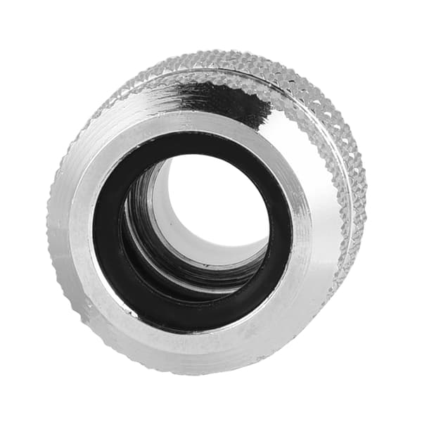 G1/4 Koblingsadapter til OD 14MM Stiv Rør Vandkøling Sølv