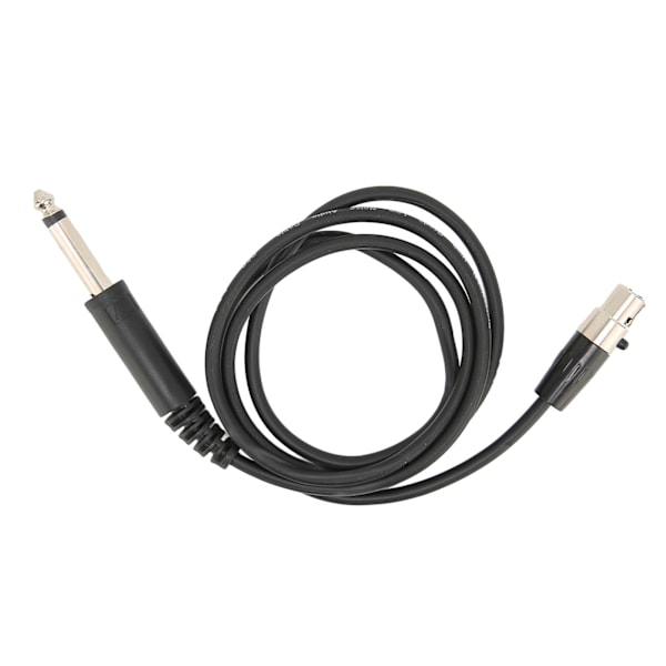 3-polet Mini XLR hun til 6,35 mm han kabel 3,3ft XLR til 1/4in mikrofonledning til live lydkort mikrofon 1m