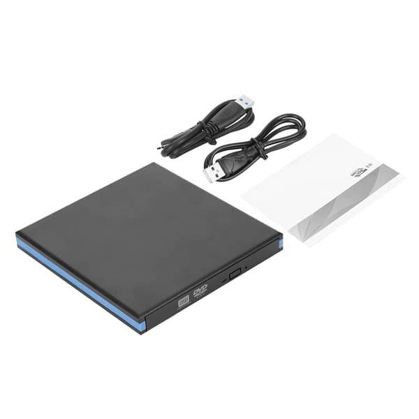 8X Ekstern DVD-brænder DVD/CD/VCD Tabsløs dataoverførsel USB 3.0 DVD-drev