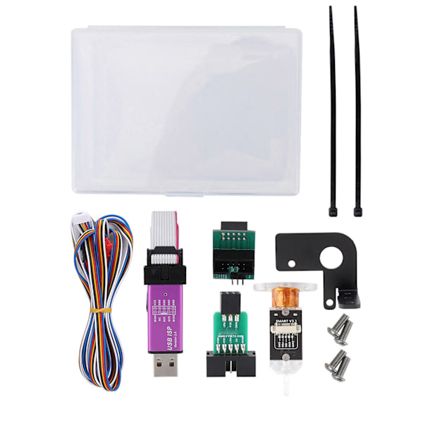 Automatisk sängutjämningspositionssensor Kit för 3D-skrivare CR-10/ CR-10S tillbehör (transparent)