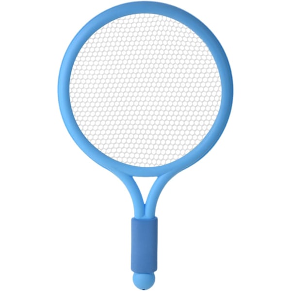 Tennisracketset för barn, badmintonracket med 2 badmintonbollar och 2 tennisbollar för pojkar och flickor, strandspel, utomhuslek