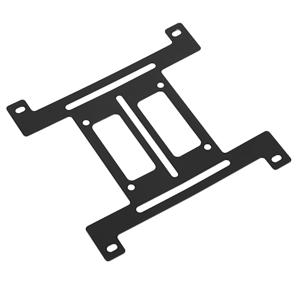 Vattenkylningsradiator Metallplattfäste Vattenkylningsbehållare Vattenpumpsfäste 12cm Fläkt