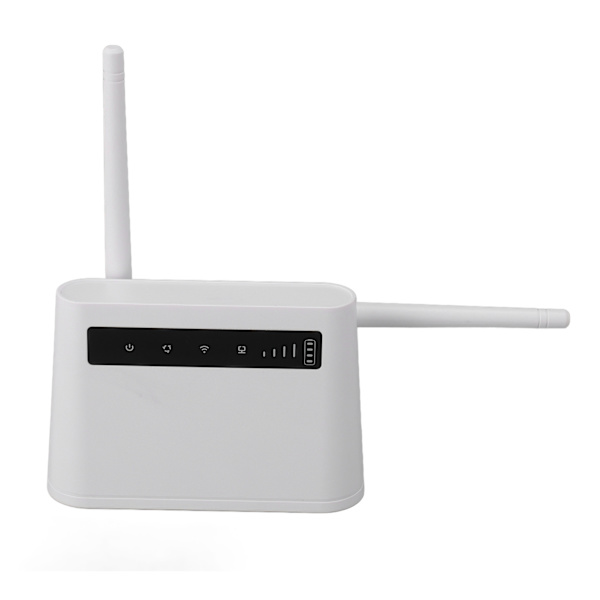 Trådlös WiFi-router för asiatiskt 4G SIM-kort Router 300Mbps Smart Home Internet Router med 2 5dBi High Gain-antenner 100‑240V