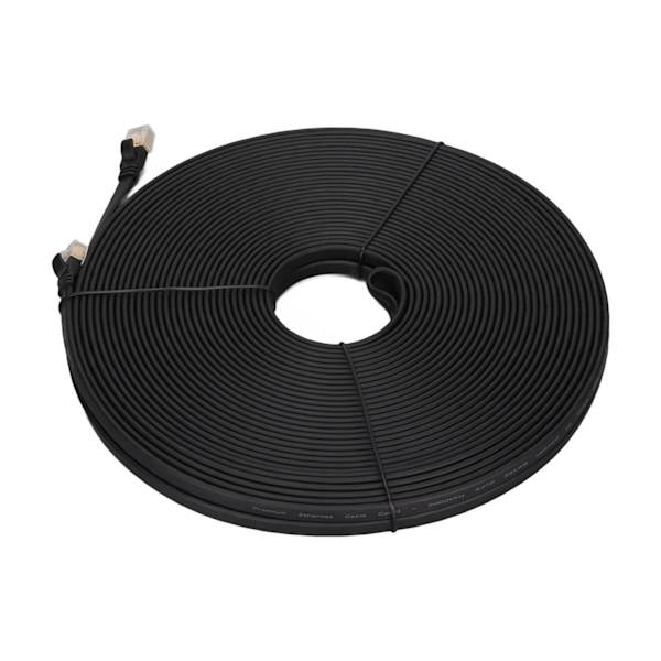 Cat8 Ethernet-kabel 40 Gbps överföringshastighet 2000 Mhz höghastighetsinternetkabel för PC-router för PS5 för PS3 30 m
