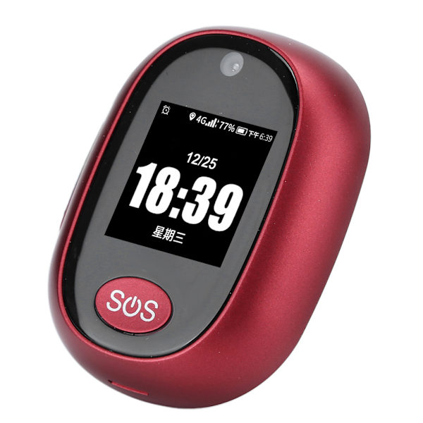 RFV45 4G Full Networks SOS Enknapp GPS Locator Alarm Den Äldre Barn Antilost Alarm