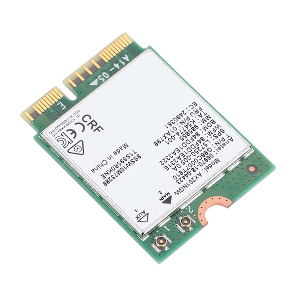 Intel AX201NGW 2974Mbps WiFi6 M.2 CNIVo Dual Band Langaton Verkkokortti Bluetooth 5.0:lle