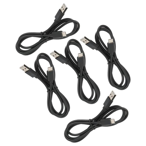 5 st laddningskabel USB C datakabel laddningskabel för Switch Lite-kontrollertillbehör