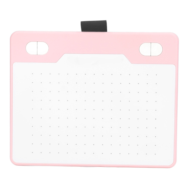 Grafiikan piirtopöytä 155x100mm 233 PPS 5080 LPI 8192 tasoa Stylus 4 Mukautettavaa näppäintä USB-portti Digitaalinen taulutietokone Pinkki