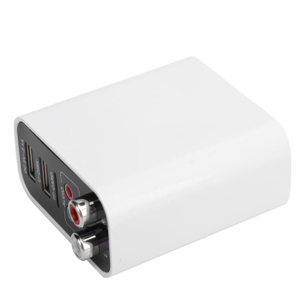 Bluetooth-adapter Bluetooth 5.0 mottaker sender 3,5 mm til trådløs AUX-lyd 110-240V standard EU-plugg