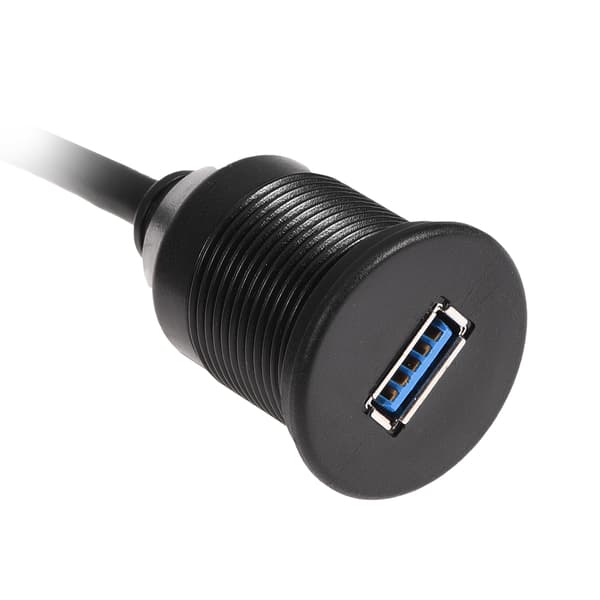 1M Bil Dashboard USB 2.0/3.0/3.5mm/AUX/HDMI Panel Flush Mount Forlængerkabel 9#