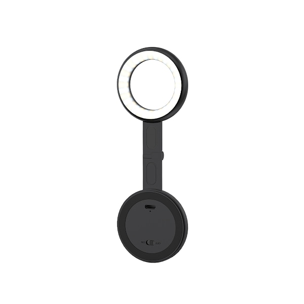 Magnetisk Selfie Lys - Kompatibelt LED-telefonlys Inkludert Klebrig Ring, Fylllys for Bilder, TikTok, Zoom, Livestreaming, Vloggi