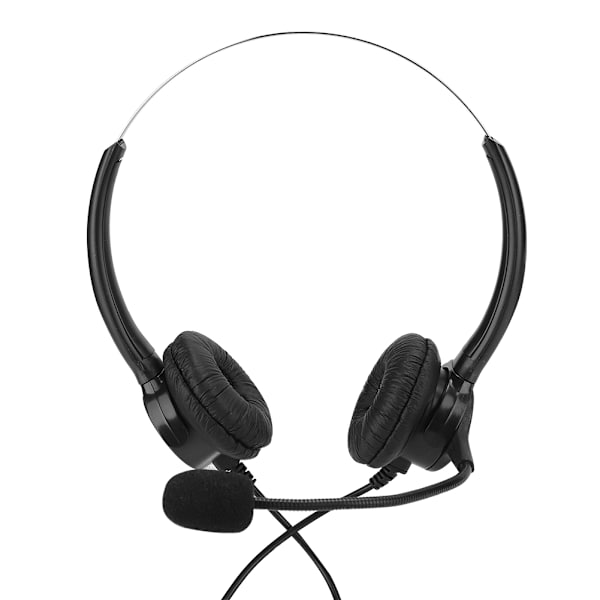 Headset Binaural USB Hovedtelefon Øretelefon Computer Notebook Tilbehør til Skype / QQ / MSN