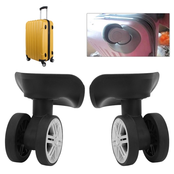 1 par dragstångslåda tillbehör Universal hjul resväska Bagagehållare Hjulbyte
