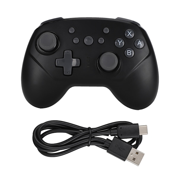 Trådlös trådbrytare Gamepad Controller Joypad Fjärrkontroll för Switch Console Joystick Svart
