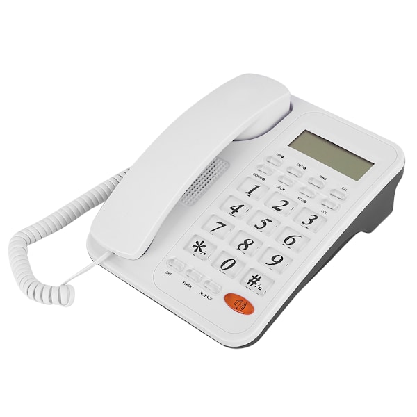 KX‑T8005CID Engelsk Kontor Hemtelefon Fast Telefon Kommunikationsutrustning Vit
