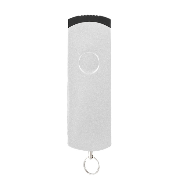 2 i 1 Metal Rotate Flash Drive USB3.0 til Android USB Drive Memory Stick U Disk 16G (Sølv)