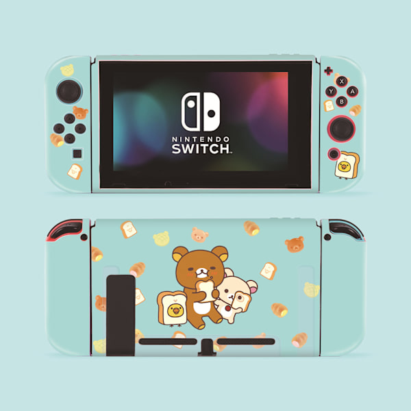 Skyddande fodral för Switch, TPU Slim Case Cover Kompatibel med Nintendo Switch-konsol och Joy-Con