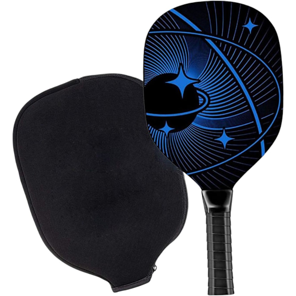 Pickleball-paddel, Pickleball-racket, Lättviktsgrepp Bärbar med fodral Pickleball-racket för barn och vuxna