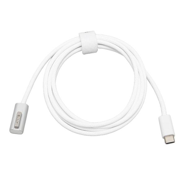 Typ C till Magsafe-kabel 1,7 m vävtråd Typ C till Magsafe 1/2 adapter PD 100W laddningskabel för OS bärbar dator Typ C till Magsafe 2 T-huvud