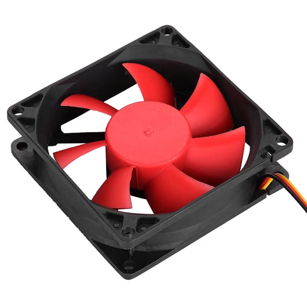 8cm 12V CPU-køleventilator CPU-ventilatorer Varmeafleder Lydløs Mute-køler til computer PC bærbar 2stk