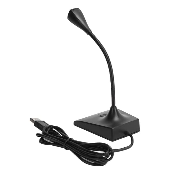 ADC AntiNoise Universal USB Stand Mini Møde Bordmikrofon til PC og Bærbar