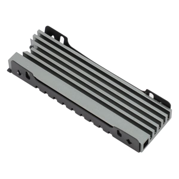 M.2 NVME 2280 SSD Køleplade Support Single Double Sided SSD Køleplade med Termiske Silikon Pads til PC til PS5 til PS5 Slim Grå