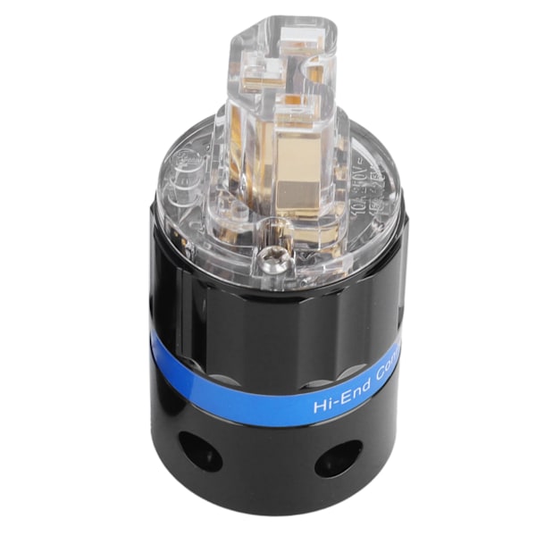 Monosaudio Connector Transparent Pure Copper GoldPlated Audio Power Connector (F105G )