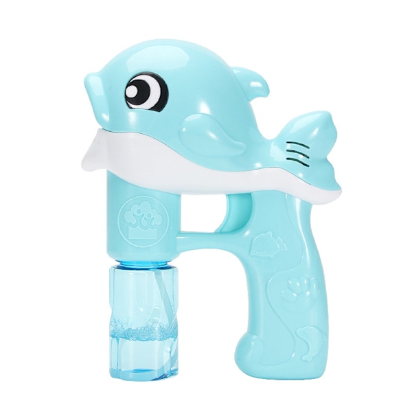 Bubbelpistol Kit, Val Automatisk Bubbelmaskin Blåsmaskin, Party Favörer, Sommarleksak, Födelsedag, Utomhus & Inomhusaktivitet blue
