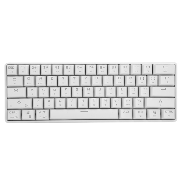 Mekanisk tangentbord 61 tangent BT5.0 USB Dual Mode Blå switch Gaming RGB Datortillbehör DK61