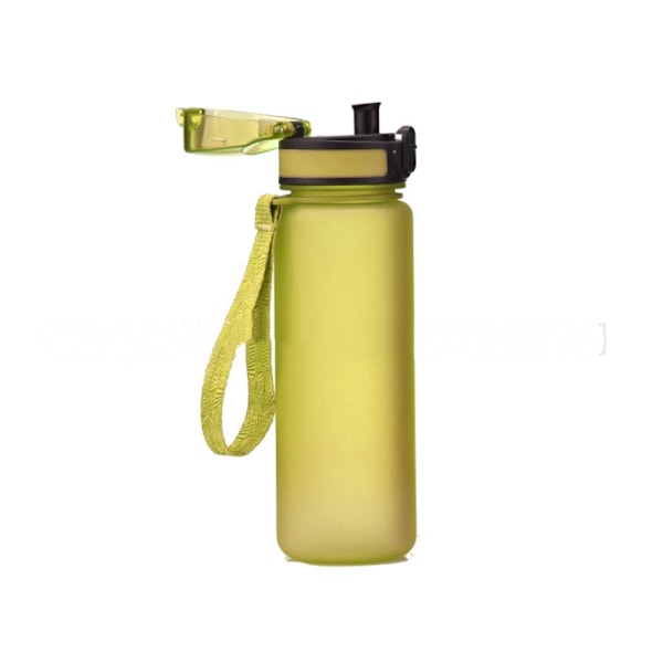 Vandflaske 12 Oz   - Lækagesikker &amp; No Sweat Gym-flaske  - Perfekt gave til fitness eller sport &amp; udendørs (orange)