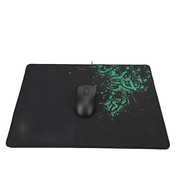 Gaming låst musematte ABS skrivebord musematte datamaskin sklisikker musematte 35*44cm