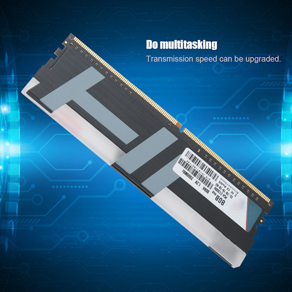 Työpöydän osat DDR4 2666MHZ PC4-21300u 8G muistimoduuli RGB-valopalkilla päivittäisiin tarpeisiin