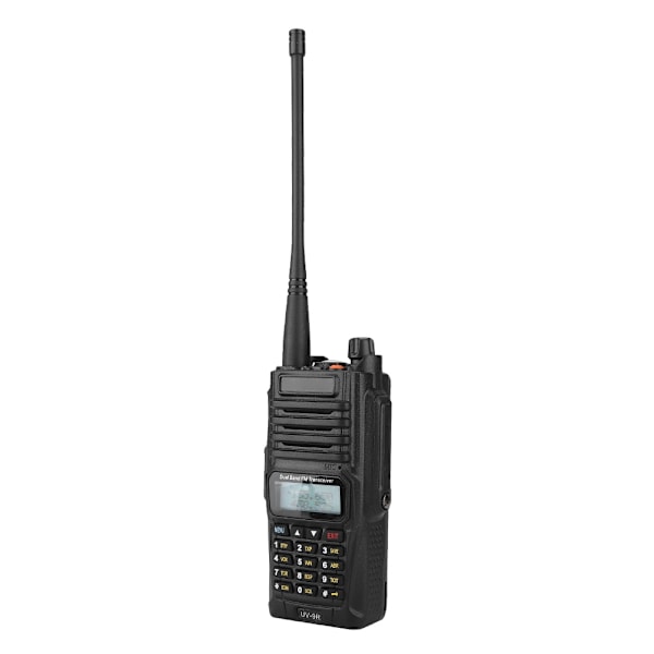 Walkie Talkie Hög Effekt Lång Räckvidd 2 Vägs Radio IP67 Vattentät för Baofeng UV-9R