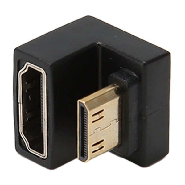 Mini HD till HD-adapter 180 grader hane till hona 8K 60Hz 48 Gbps överföring Mini HD till HD-omvandlare för PC TV-projektor