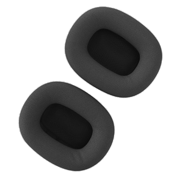 Hodetelefonøreputer Erstatning Myk Memory Foam Protein Skinn Øreputer Øremuffer for Airpod MAX Hodetelefoner Svart