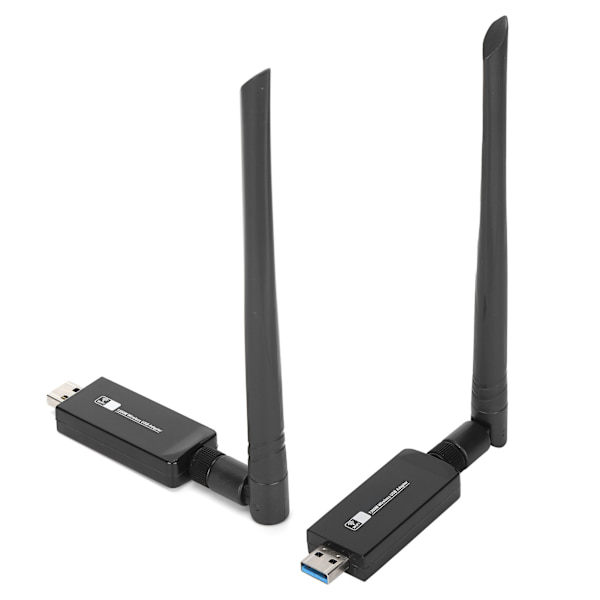 Netværkskort USB Trådløs BT 1200M 5G DualBand Netværksadapter med Antenne CD til Bærbar Computer Desktop