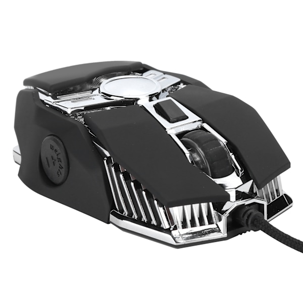 V10 kablet spillmus RGB 7 knapper USB datamaskin spillmus 6400 DPI