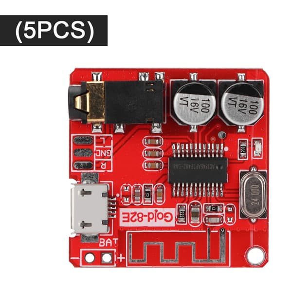 Bluetooth 4.2 dekoderkort tapsfritt mottakermodul for bilstereo forsterker modifisert 5PCS