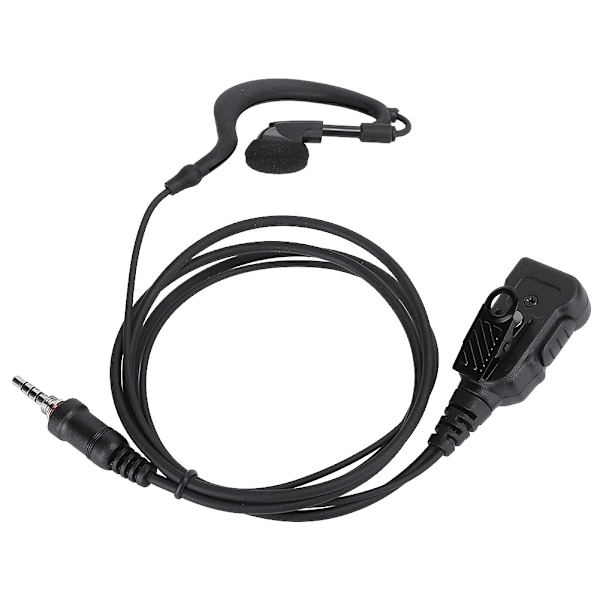 Öronkrok Hörlurar Enstaka Öronmussla för ICOM ICM33 M25 M34 Walkie Talkie Radio (GHook )
