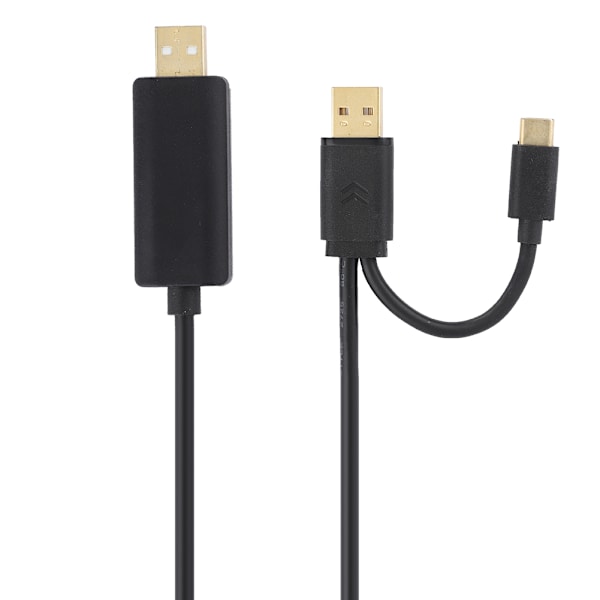 Hög hastighet USB-kopieringslinje hane till hane dataöverföringskabel fri enhet
