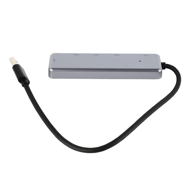 5 i 1 USB-hubb 4x USB3.0 1x USB C Snabb dataöverföring Bärbar USB-dockningsstation